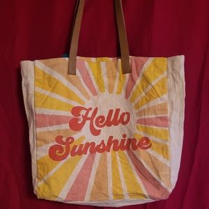 Vintage Hello Sunshine bag